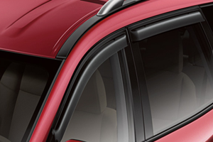 Image of Side Window Defectors (4 pc set) image for your 2019 Nissan Pathfinder   
